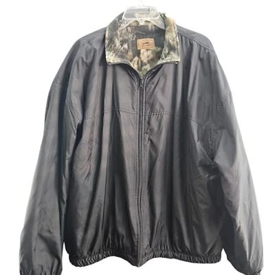 Duxbak Reversible Jacket Men's Large Camo Fleece Anorak Coat - Image 1 of 4