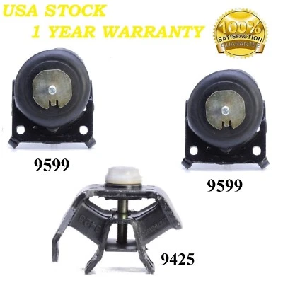 3 ШТ. КРЕПЛЕНИЕ ДВИГАТЕЛЯ И ТРАНСМИССИИ ПОДХОДЯТ ДЛЯ 2007–2014 TOYOTA FJ CRUISER V6 4,0 Л; ПОЛНЫЙ ПРИВОД; АВТО - Изображение 1 из 4