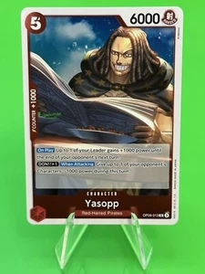 π₯π₯One Piece Series 9 Emperors In The New World Yasopp OP09-013, Rare!!π₯π₯ - Picture 1 of 3