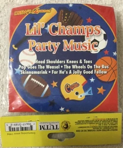 Drews Famous Lil Champs Kid Child Party Music Songs CD Sports Puzzle Favor NEW B - Foto 1 di 2