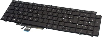 Dell T8GJ1 Latitude 5540 5530 5520 5521 Precision 7770 3560 3561 French Keyboard - Image 1 of 2