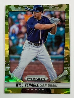 2014 Panini Prizm #30 Will Venable Camo Card  MC1 - Image 1 of 2