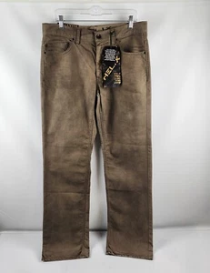Helix N56 Jeans Mens 34x34 Brown Relaxed Fit Straight Leg Denim NWT - Picture 1 of 12