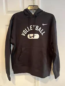 Nuevo con etiquetas Nike Pulóver de Voleibol Sudadera con Capucha Negro Blanco Para Hombre Mediano - Imagen 1 de 3