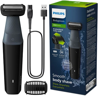 PHILIPS Akku Körperrasierer Bodygroom Series 3000 Body & Intimbereich NEU - Bild 1 von 4