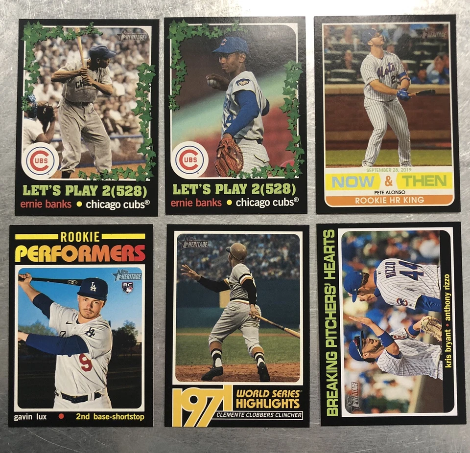 2020 Topps Heritage HIGH NUMBER-- INSERTS  !!!!!  You Pick  - Image 1 of 2