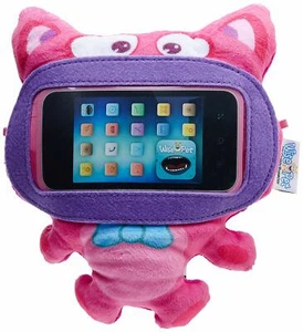 Wise Pet Mini Kitty rosa Plüsch gepolsterte Hülle für iPhone und Smartphone - Bild 1 von 2