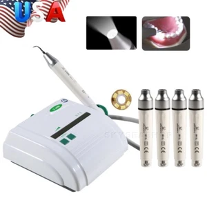 Dental Ultrasonic Scaler fit EMS Cavitron Woodpecker & 4pcs LED Handpiece HW-5L - Picture 1 of 21