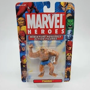 ToyBiz Marvel Heroes Miniature Poseable Action Figures - Thing - Brand New  - Picture 1 of 4