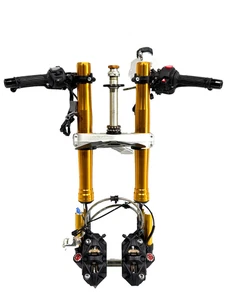 2023 Suzuki GSXR 1000R OEM Showa Front End Suspension Brake Calipers Forks Bars! - Picture 1 of 17