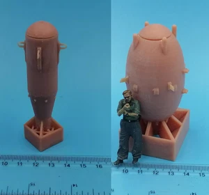 1/144 1/72 1/64 1/48 WWII American Boy Atomic Bomb Resin Model（No soldiers）WG - Picture 1 of 14