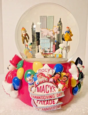 Macy's 2001 парад на День благодарения 75-я годовщина башни-близнецы снежный шар - видео - Изображение 1 из 4