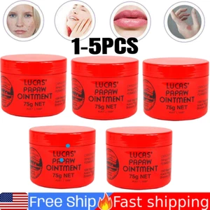 75g Lucas Papaw Ointment Paw Paw Genuine Australian Import Skin Moisturizing ~ - Picture 1 of 12