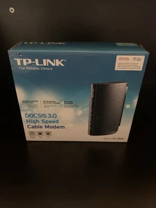 TP-LINK TC-7620 680Mbps DOCSIS 3.0 Cable Modem W/ Box - Picture 1 of 7