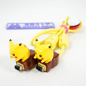 Nintendo Gameboy GBA GB Link Cable Pikachu Pokemon Edition TESTED - Picture 1 of 7