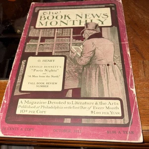 1911 The Book News Monthly: O Henry & Arnold Bennett / Paris Nights - Picture 1 of 7