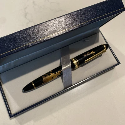 Pluma Estilográfica Sailor Profit Maki-e H-EF Plumín Diseño Shika Ciervo 1911 21k Nuevo en Caja Foto 1 de 4