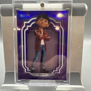 2024 Topps Chrome Disney Miguel Purple Refractor #/199 Coco #171 - Bild 1 von 3