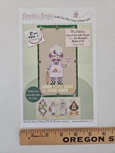 SELTENE Brooke's Bücher MR. GILLIKIN Munchkin Zauberer von Oz Kreuzstichmuster - Bild 1 von 5