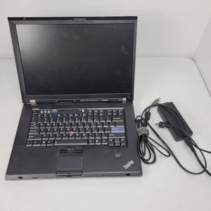Lenovo Thinkpad T500 15" Laptop Intel Core 2 Duo- CPU T9400 2.53GHZ  - Picture 1 of 16
