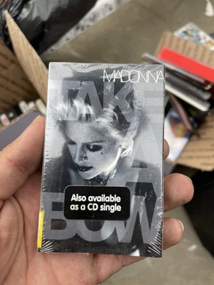 MADONNA TAKE A BOW SEALED CASSETTE TAPE K7 SINGLE LIMITED EDITION PROMO HYPE LP - Image 1 of 3