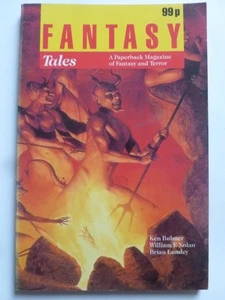 UK Digest – FANTASY TALES Vol. 10 No. 2, Spring 1989 – Brian Lumley; Joel Lane - - Picture 1 of 10
