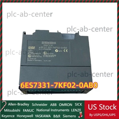 Nuevos módulos de entrada analógica Siemens 6ES7 331-7KF02-0AB0 6ES7331-7KF02-0AB0 SM 331 Foto 1 de 4