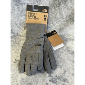 The North Face Womens Shlebe Raschel ETIP Gloves Smart Phone Gloves Gray XL NWT - Picture 1 of 4
