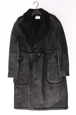 NÜ Denmark Regular Mantel für Damen Gr. 32, XS mit Gürtel schwarz aus Polyamid - Bild 1 von 4