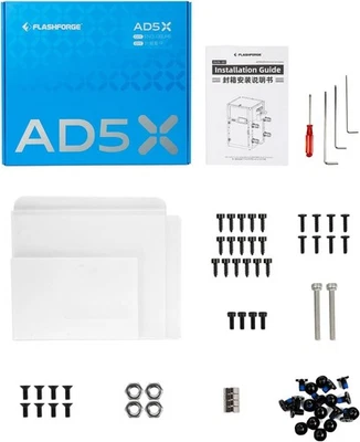 FLASHFORGE AD5X 3D Printer Enclosure Kits Safer and Quieter Cover Protection DIY - image 1 of 4