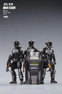 JOYTOY Interstellar Federation 7th Army Black Hawk Fleet Trio 1/18 Action Figure - Picture 1 of 10