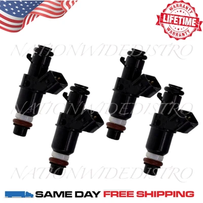 4x Inyectores de combustible OEM Honda para Honda Fit 2006-2015 1,5 L Honda Civic 1,8 L I4 Foto 1 de 4