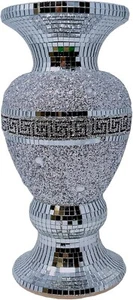 Featuring a striking crushed diamond ceramic pattern with mirrored accents - Picture 1 of 7