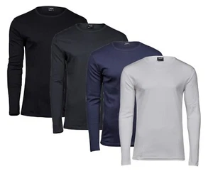 Tee Jays Long Sleeve Organic Cotton Tee T-Shirt - Picture 1 of 5