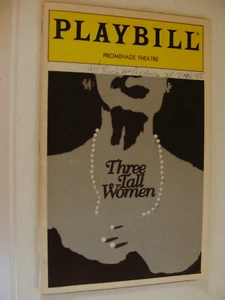 1995 NY Playbill Three Tall Women Edward Albee Carter Rounder Seldes - Bild 1 von 2