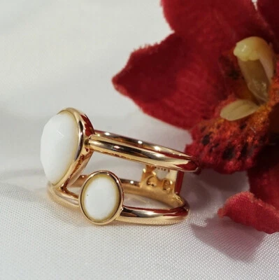 Wow Pierre Lang Ring RSGmit Stein Rosegoldfarben Fingerring VIII / ev501 (68) - Bild 1 von 4