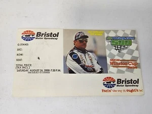 August 2000 Bristol goracing.com 500 NASCAR Ticket Stub Rusty Wallace Win #53 - Picture 1 of 2
