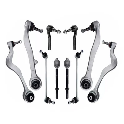 Barra estabilizadora brazo de control inferior delantero 10 piezas suspensión para 04-09 BMW 525it Foto 1 de 2