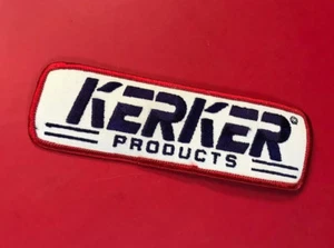 KERKER EXHAUST • NOS Vintage 6" Racing Patch Yamaha FJ1100 Fj1200 V-Max Dragbike - Picture 1 of 1