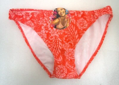 XHILARATION L 码女式珊瑚游泳套装底部 — 第 1/4 张图片