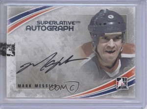 2012-13 ITG Superlative Volume 3 Auto Silver /20 Mark Messier #A-MME Auto HOF