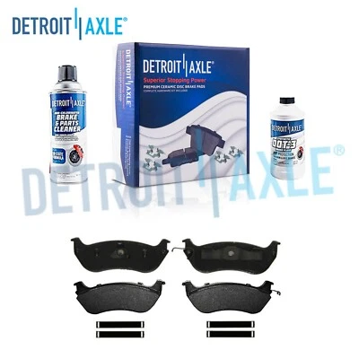 Rear Ceramic Brake Pads for 1996 - 2002 Crown Victoria Town Car Grand Marquis - Image 1 of 4