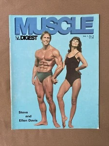 Muscle Digest Bodybuilding Magazine / Steve + Ellen Davis / Vol 1 No. 6 1977 - Picture 1 of 8