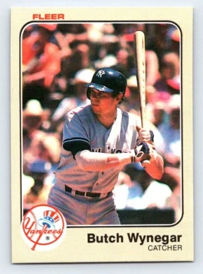 1983 Fleer - #399 Butch Wynegar - *Near Mint-Mint* - Image 1 of 2
