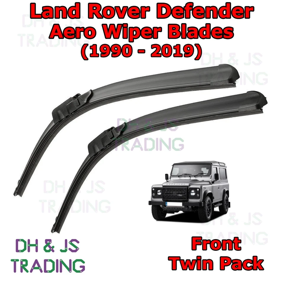 (90-19) Limpiadores de hoja plana delantera Land Rover Defender 90/110  Foto 1 de 1