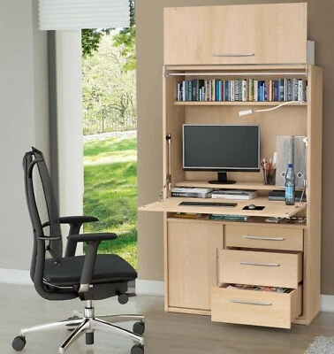 Priess Agenzia Sekretär Schreibtisch Arbeitszimmer Schreibtische Computermöbel - Bild 1 von 3