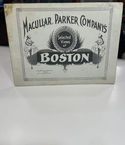 1898 Views of Boston Promoted by Macullar, Parks Fashion & Clothing Co Forbes - Imagen 1 de 17