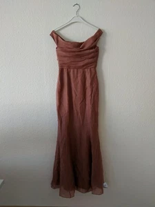 Vestido de noche para mujer ASOS rosa viejo talla 36 - Imagen 1 de 11