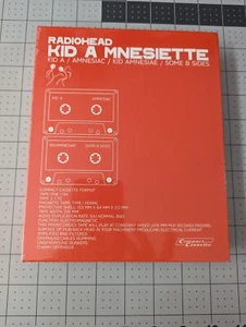 RADIOHEAD Kid A Mnesia A Mnesiette Special Edition 2x Cassette Book edition 5000 - Picture 1 of 2