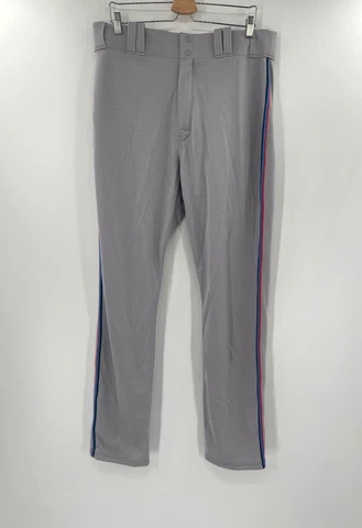 MINOR LEAGUE MIAMI MARLINS GREY MAJESTIC (GAME USED) PANTS 2019 Cover
